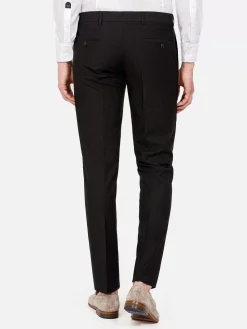 Wam Denim Comfort Slim Fit Black Pantalon| Pantalons