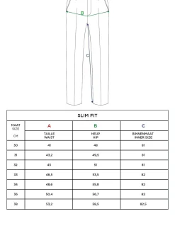 Wam Denim Cullen Beige Pantalon| Pantalons