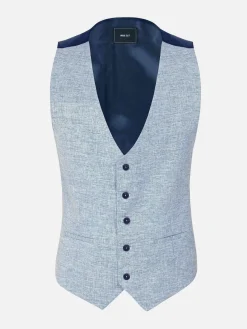 Wam Denim Cullen Blue Gilet| Gilets