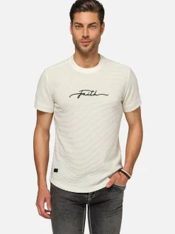 Wam Denim Dambas Signature Crew Neck T-Shirt Off White| T-Shirts