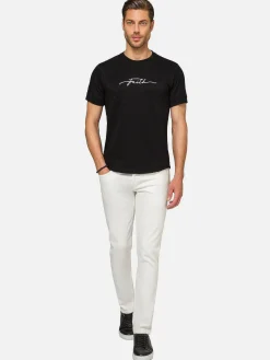 Wam Denim Dambas Signature Crew Neck T-Shirt Black| T-Shirts