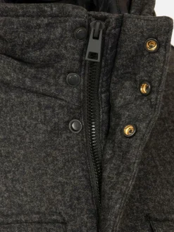 Wam Denim Dean Modern Fit Winter Anthracite Jassen| Winterjassen