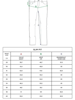 Wam Denim Jeans<Dickinson Tailored Fit Navy Jeans