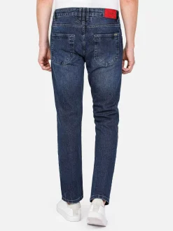 Wam Denim Dickinson Tailored Fit Navy Jeans| Jeans