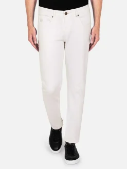 Wam Denim Digorgio Slim Fit Off White Jeans| Jeans