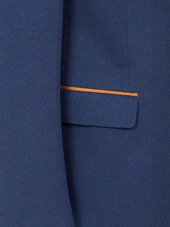 Wam Denim Dwayne Notched Lapel Light Navy Colbert| Colberts