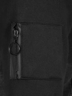 Wam Denim Vesten<Echten Slim Fit Hoodie Black Vesten