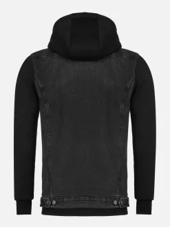 Wam Denim Vesten<Echten Slim Fit Hoodie Black Vesten