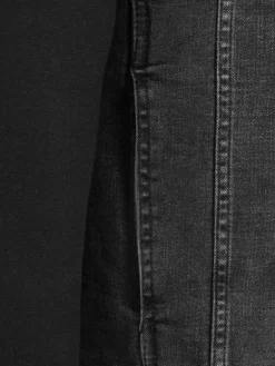 Wam Denim Echten Slim Fit Hoodie Black Vesten| Vesten