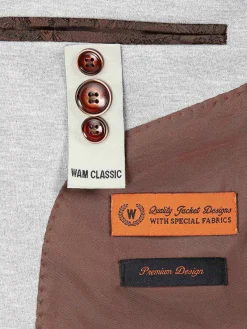 Wam Denim Engima Patch Pocket Slim Light Grey Colbert| Colberts