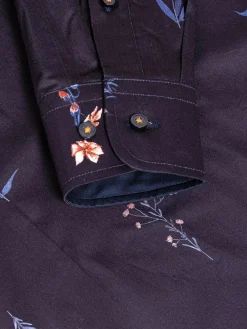 Wam Denim Equinox Floral Print Overhemd Lange Mouw| Overhemd Lange Mouwen