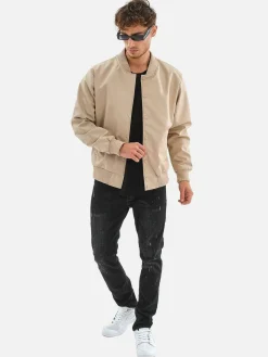 Wam Denim Ermias Beige Jassen| Streetwear