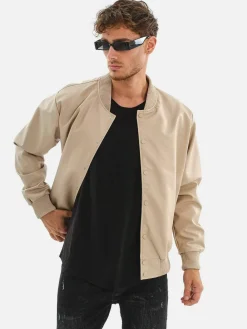 Wam Denim Ermias Beige Jassen| Streetwear