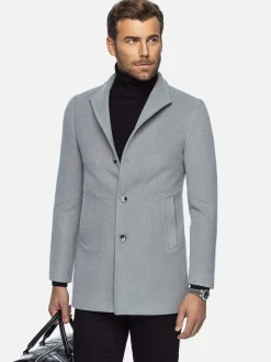 Wam Denim Manteljassen<Franklin Three Button Casual Grey Mantelassen