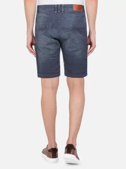 Wam Denim Gary Navy Denim Regular Fit Korte Broek| Shorts