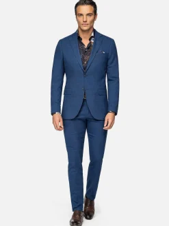 Wam Denim Gimont Single Breasted Navy Colbert| Colberts