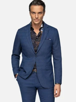 Wam Denim Gimont Single Breasted Navy Colbert| Colberts