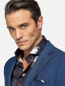 Wam Denim Gimont Single Breasted Navy Colbert| Colberts