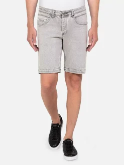 Wam Denim Shorts<Hanneman Micro Textured Grey Short