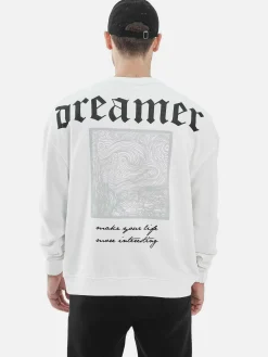 Wam Denim Streetwear<Harley White Sweater