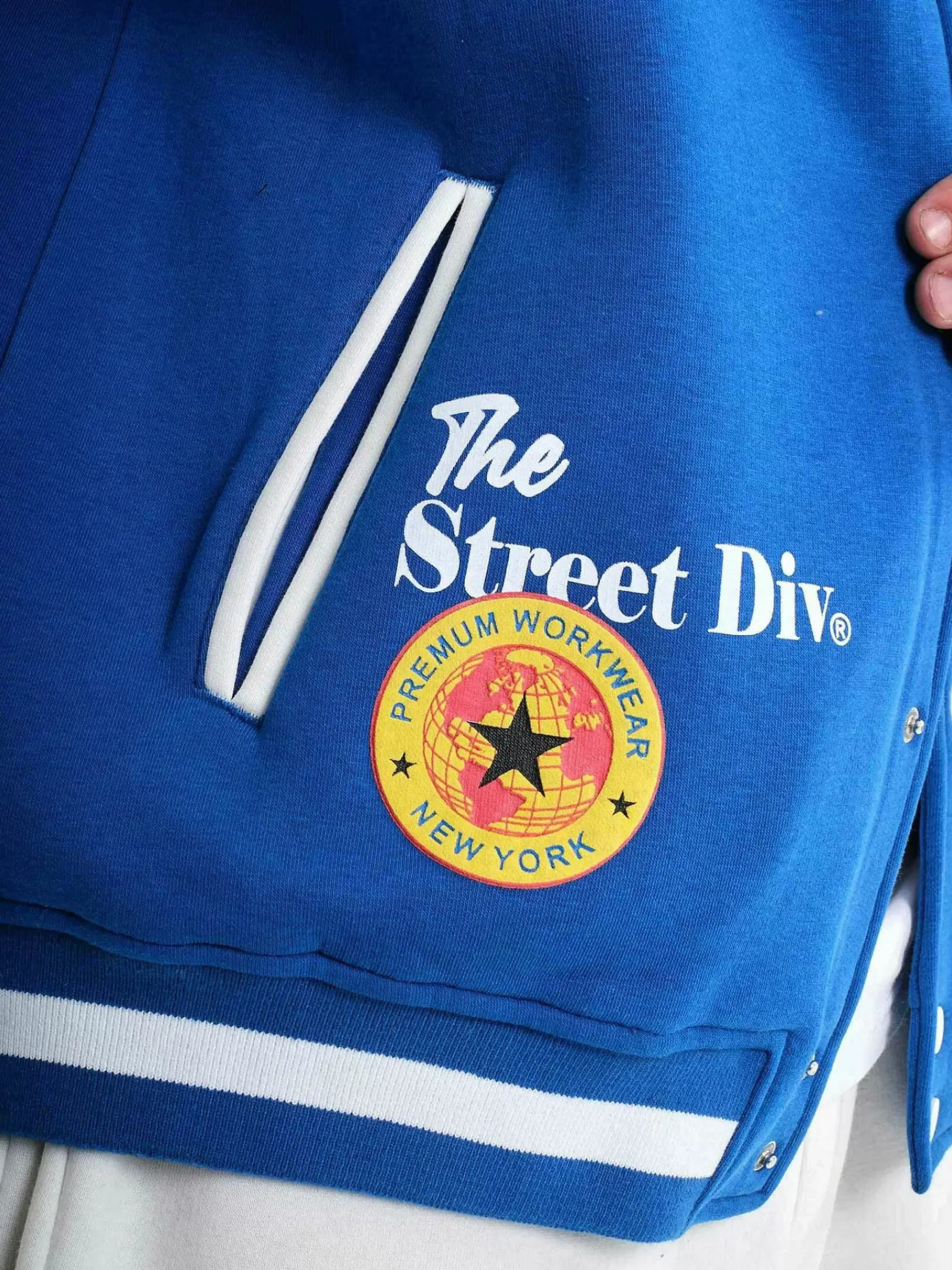 Wam Denim Streetwear<Henrik Royal Blue Jassen