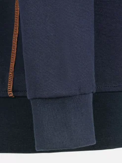 Wam Denim Horizon Turtleneck Navy Sweater| Sweaters