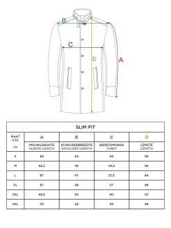 Wam Denim Winterjassen<Hunter Modern Fit Winter Navy Jassen