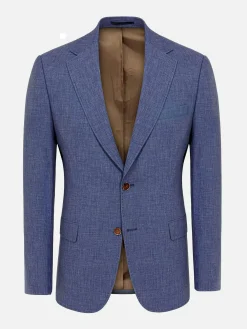 Wam Denim Ilario Single Breast Blue Colbert| Colberts