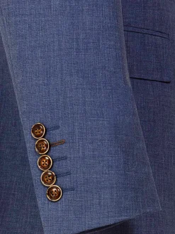 Wam Denim Ilario Single Breast Blue Colbert| Colberts