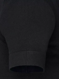 Wam Denim James Full Button-Down Black Polo| Polo'S