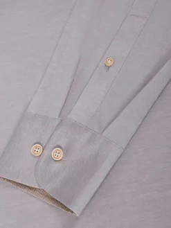 Wam Denim Overhemd Lange Mouwen<Jucinto Cut Away Collar Overhemd Lange Mouw Grey