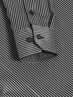 Wam Denim Kevin Regular Fit Black Overhemd| Overhemd Lange Mouwen