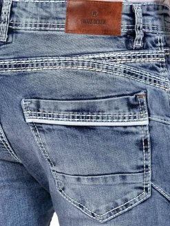 Wam Denim Jeans<Komrij Slim Soft Wash Navy Jeans