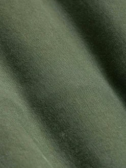 Wam Denim Korfual Casual V-Neck Button T-Shirt Khaki| T-Shirts