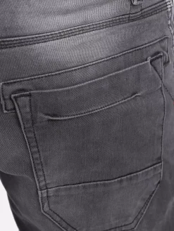 Wam Denim Korte Broek 72175 Bendet Grey| Shorts