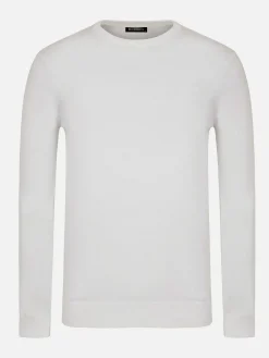 Wam Denim Larry White Pullover| Sweaters