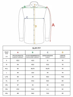 Wam Denim Overhemd Lange Mouwen<Leira Solid Dark Orange Overhemd Lange Mouw