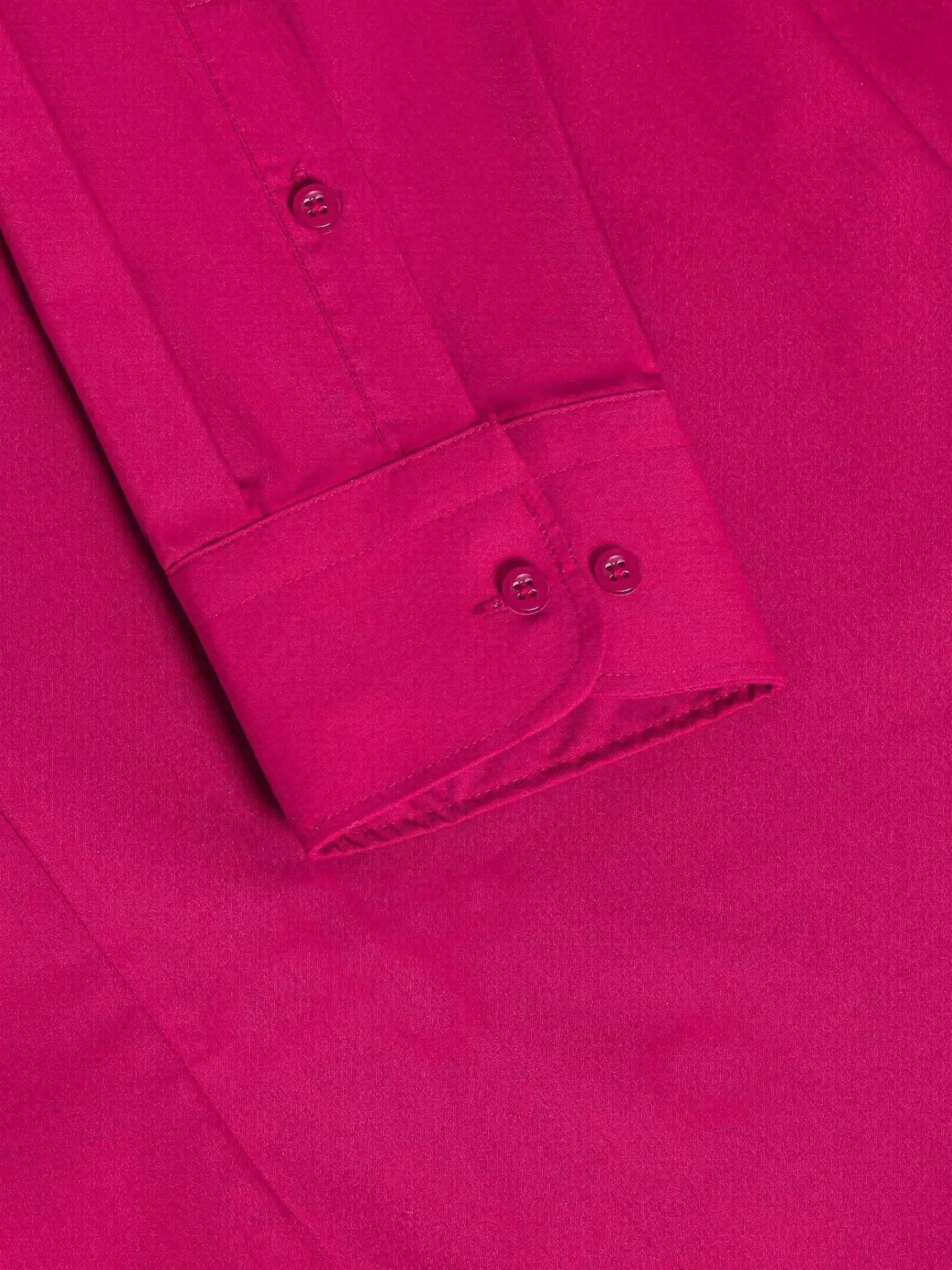 Wam Denim Overhemd Lange Mouwen<Leira Solid Fuchsia Overhemd Lange Mouw