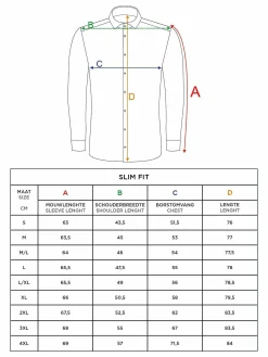 Wam Denim Overhemd Lange Mouwen<Leira Solid Off White Overhemd Lange Mouw