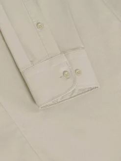 Wam Denim Leira Solid Off White Overhemd Lange Mouw| Overhemd Lange Mouwen