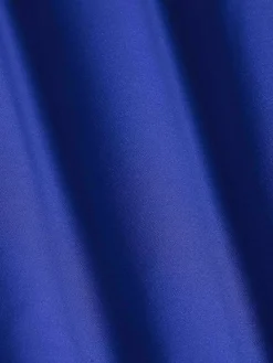 Wam Denim Leira Solid Royal Blue Overhemd Lange Mouw| Overhemd Lange Mouwen