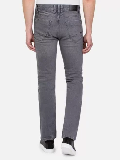 Wam Denim Lombardo Regular Fit Textured Anthracite Jeans| Jeans