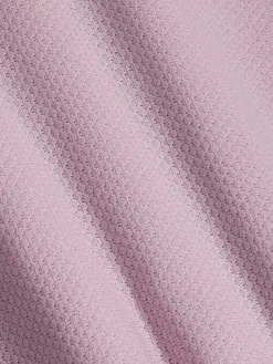 Wam Denim Lucas Pique Knit Pink T-Shirt| T-Shirts