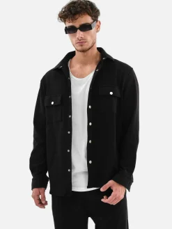 Wam Denim Streetwear<Marlon Dark Green Overhemd