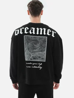 Wam Denim Streetwear<Melvin Black Sweater