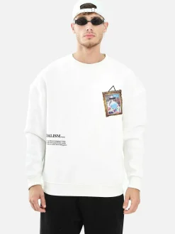 Wam Denim Melvin Off-White Sweater| Streetwear