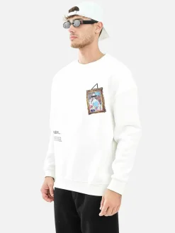 Wam Denim Melvin Off-White Sweater| Streetwear