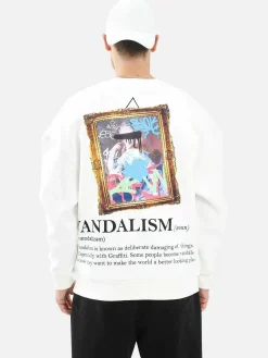 Wam Denim Melvin Off-White Sweater| Streetwear