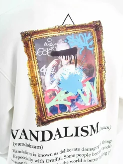 Wam Denim Melvin Off-White Sweater| Streetwear