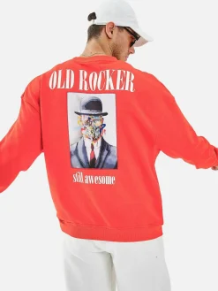 Wam Denim Melvin Red Sweater| Streetwear